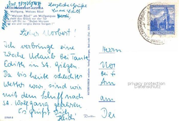 Wolfgang Salzkammergut St Hotel Weisses Rössl – Bild 2
