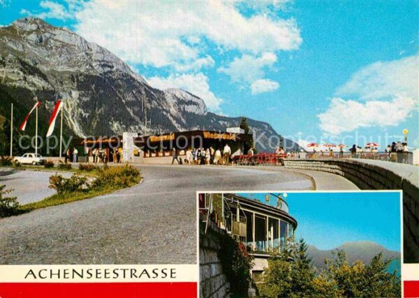 Achensee Achenseestraße Kanzelkehre Sonnwendjoch