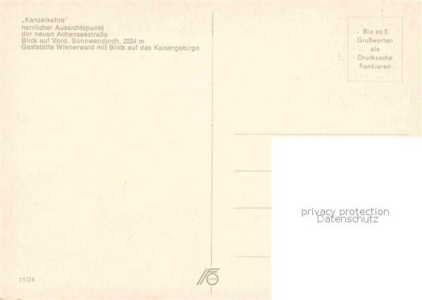 Achensee Achenseestraße Kanzelkehre Sonnwendjoch – Bild 2