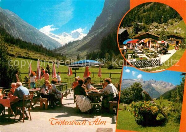 Ginzling Jausenstation Tristenbach Alm Floitenke
