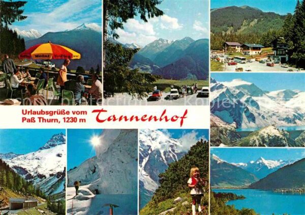 Pass Thurn Gasthof Tannenhof Winterlandschaften