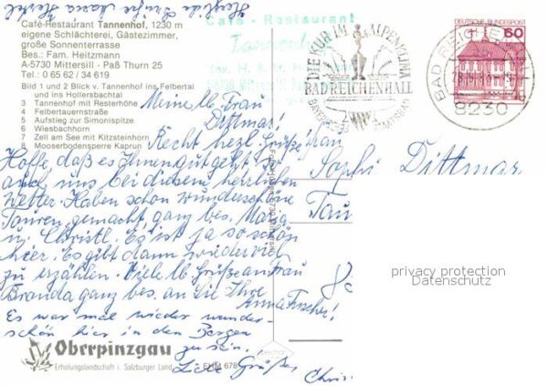 Pass Thurn Gasthof Tannenhof Winterlandschaften – Bild 2