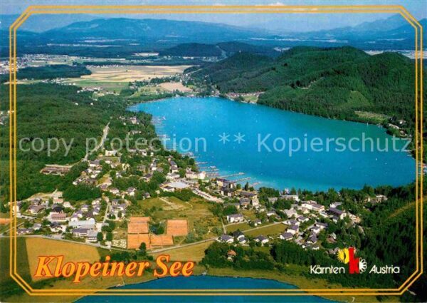 Seelach Klopeinersee Panorama