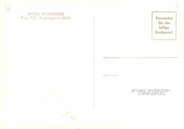 Wien Hotel Wimberger – Bild 2