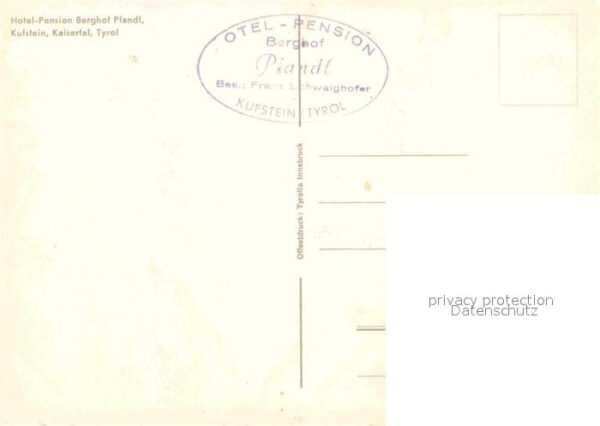 Kufstein Tirol Hotel Pension Berghof Pfandl – Bild 2
