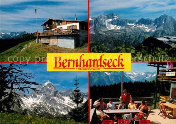 Elbigenalp Bernhardseckhütte Lechtaler Allgäuer Al