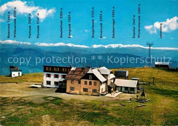 Arriach Gerlitzen Gipfelhaus Nockgebiet