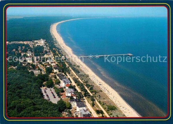 Zinnowitz Ostseebad Fliegeraufnahme