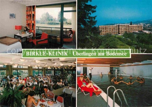 Ueberlingen Bodensee Birkle Klinik Hallenbad Restaurant