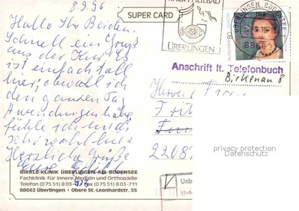 Ueberlingen Bodensee Birkle Klinik Hallenbad Restaurant – Bild 2