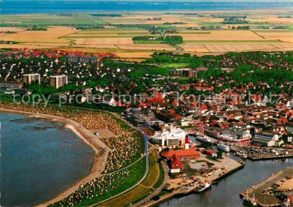 Buesum Nordseebad Fliegeraufnahme