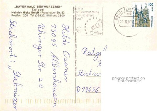 Zwiesel Niederbayern Bayerwald Bärwurzerei – Bild 2