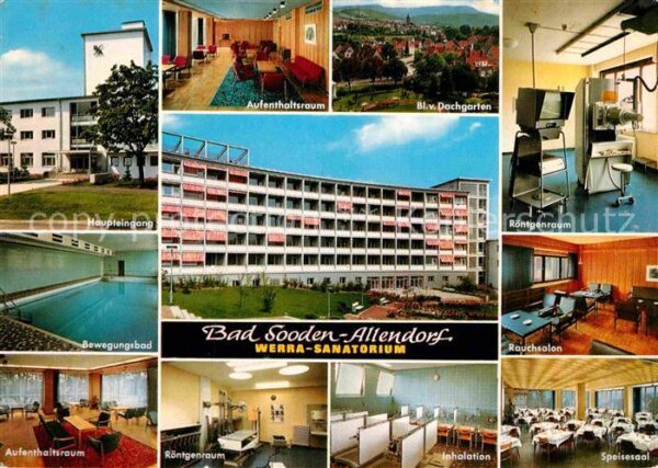 Bad Sooden-Allendorf Werra Sanatorium Aufenthaltsraum Speise