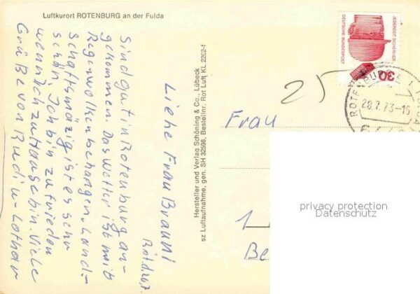 Rotenburg Fulda Fliegeraufnahme – Bild 2