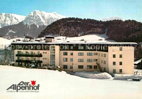 Tiefenbach Oberstdorf Alpenhof Christliches Ferienhotel Winte