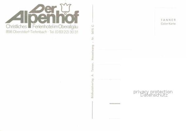 Tiefenbach Oberstdorf Alpenhof Christliches Ferienhotel Winte – Bild 2