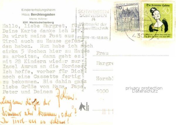 Marktschellenberg Kindererholungsheim Haus Berchtesgaden – Bild 2