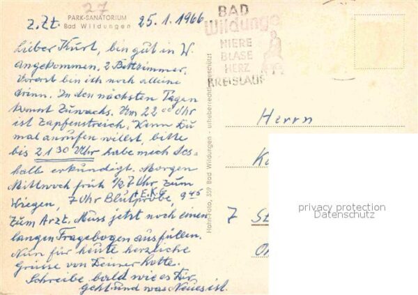 Bad Wildungen Parksanatorium – Bild 2