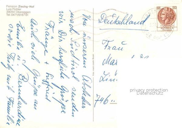 Obereggen Suedtirol Pension Zischg Hof – Bild 2