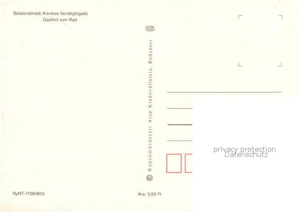 Balatonalmadi Gasthof zum Rad – Bild 2