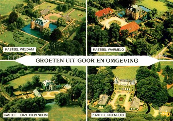 Goor Fliegeraufnahme Kasteel Weldam Warmelo