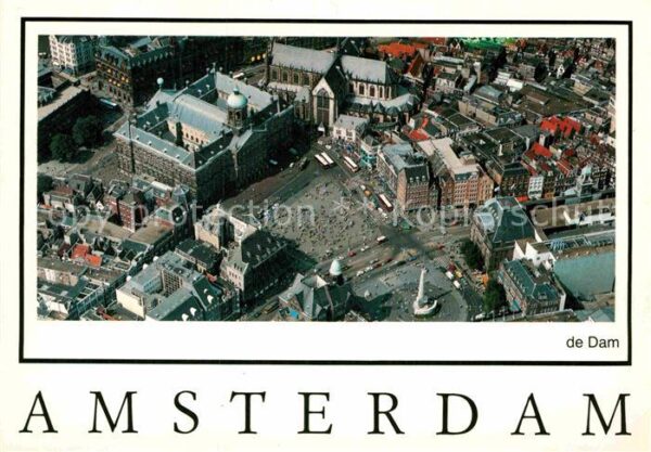 Amsterdam Niederlande Fliegeraufnahme