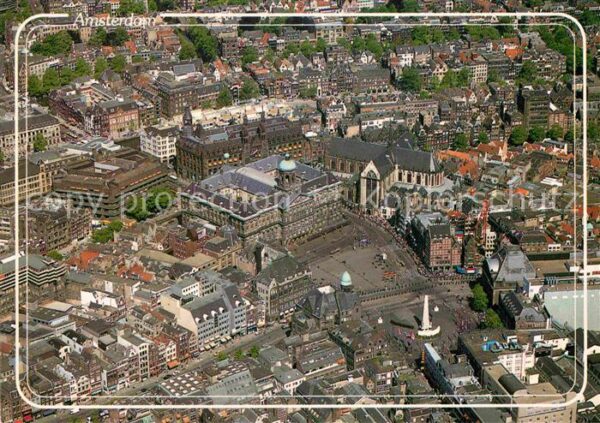 Amsterdam Niederlande Fliegeraufnahme