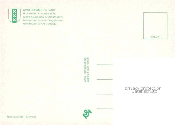 Amsterdam Niederlande Fliegeraufnahme – Bild 2