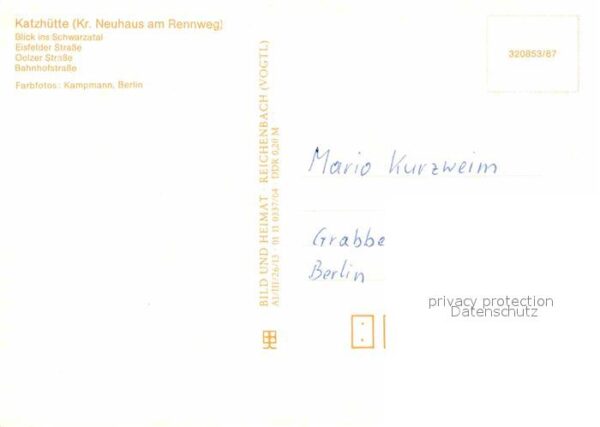 Katzhuette Eisfelder Straße Oelzer Straße Bahnhofs – Bild 2