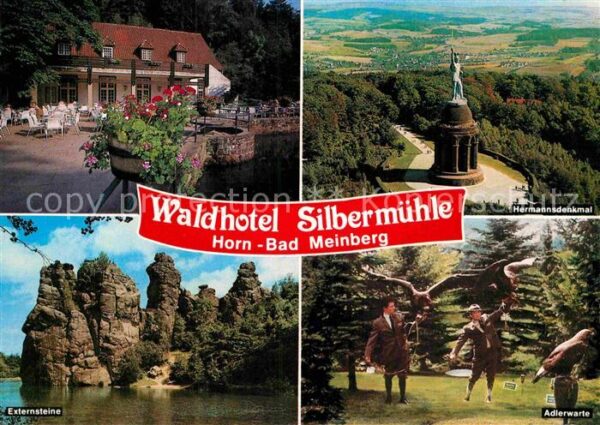 Bad Meinberg Waldhotel Silbermühle Externsteine Herm