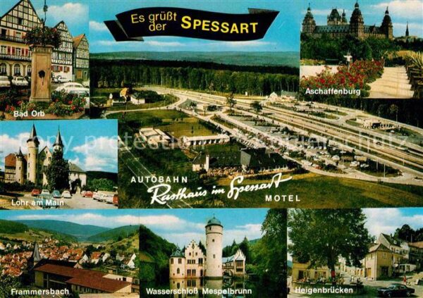 Rohrbrunn Autobahn Rasthaus Spessart Bad Orb Fram
