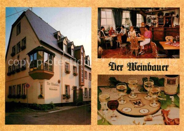 Boppard Rhein Der Weinbauer