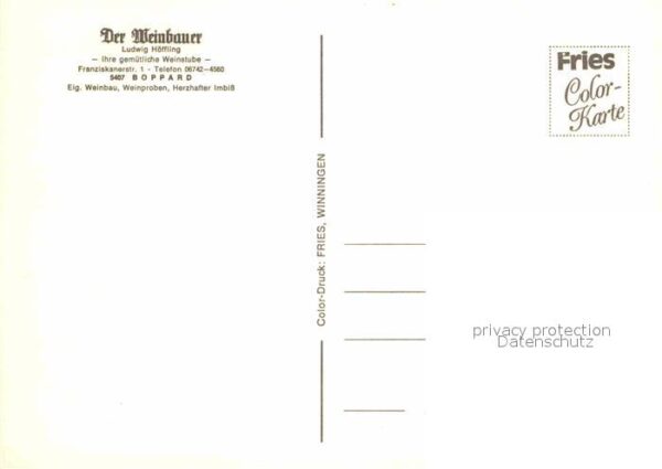 Boppard Rhein Der Weinbauer – Bild 2