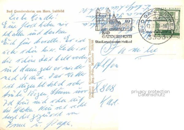 Bad Gandersheim Fliegeraufnahme – Bild 2