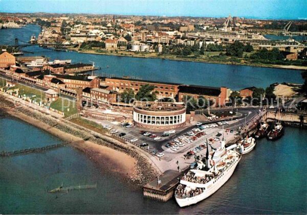 Wilhelmshaven Fliegeraufnahme Südstrand Strandhalle M