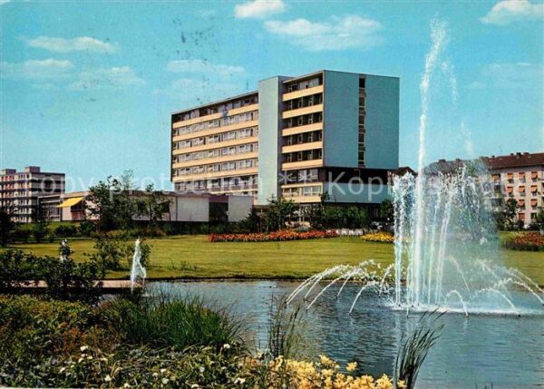 Nauheim Bad Kuranlage Spreesanatorium
