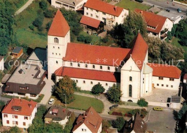 Oberesslingen Fliegeraufnahme Sankt Albertus Magnus