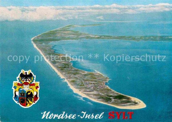 Insel Sylt Fliegeraufnahme