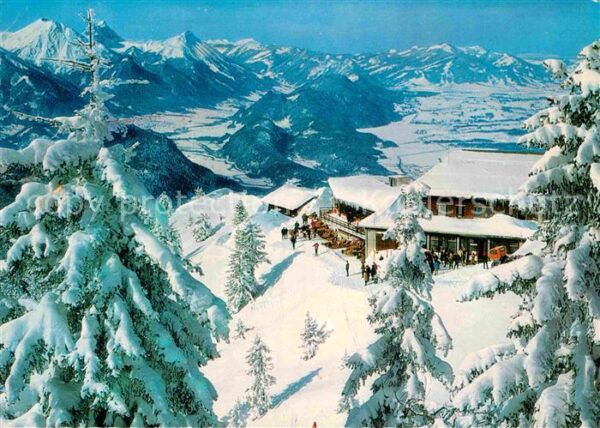 Tegelberg Bahnstation Tegelbergbahn Berggaststätt