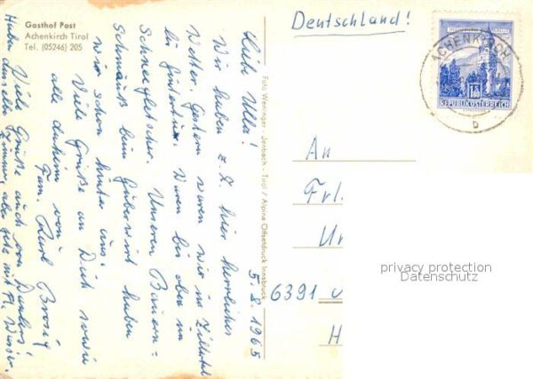 Achenkirch Gasthof Post – Bild 2