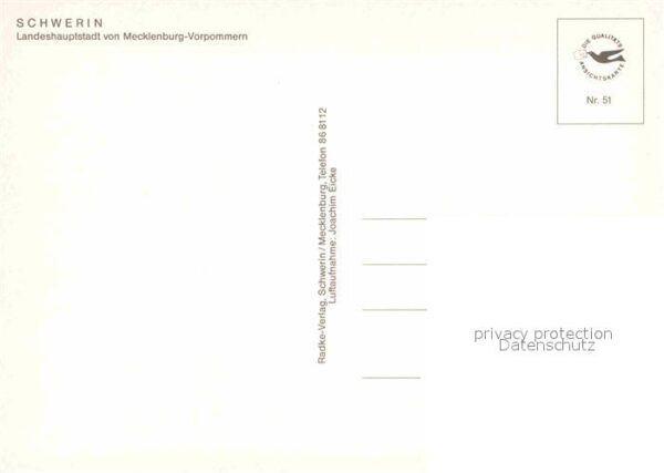 Schwerin Mecklenburg Fliegeraufnahme – Bild 2