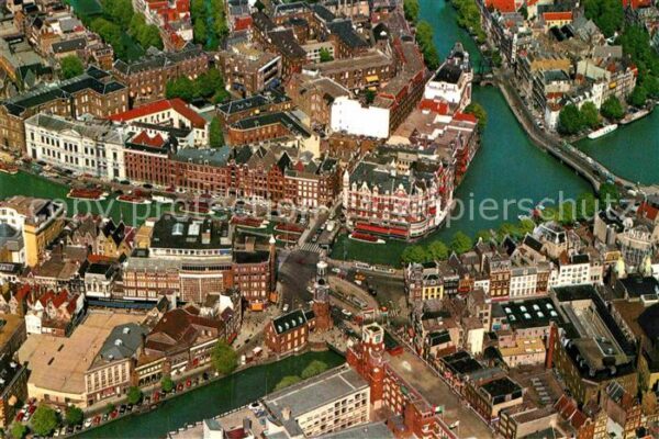 Amsterdam Niederlande Fliegeraufnahme