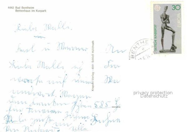 Bad Bentheim Bettenhaus Kurpark – Bild 2