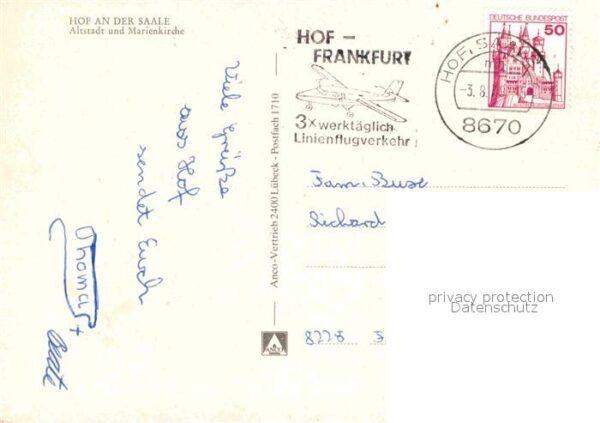 Hof Saale Altstadt Marienkirche – Bild 2