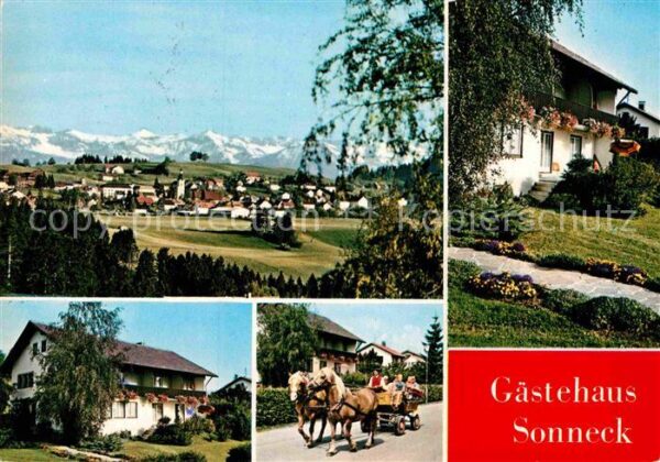 Scheidegg Allgaeu Gästehaus Sonneck