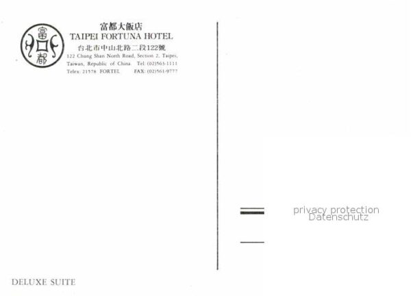 Taipei Hotel Fortuna – Bild 2