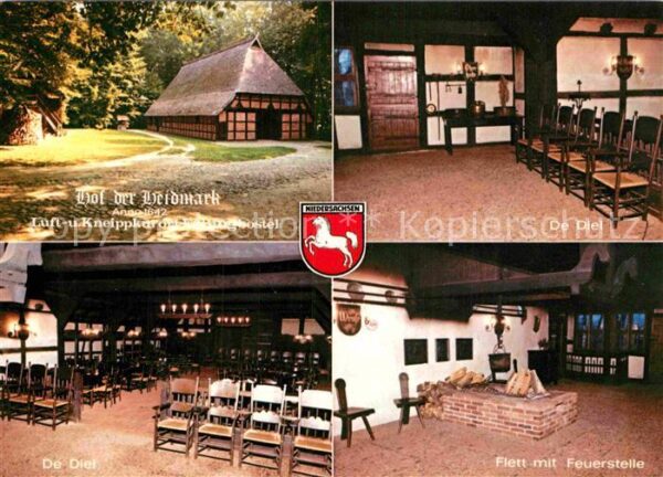 Fallingbostel Hof der Heidmark De Diel Flett Feuerste