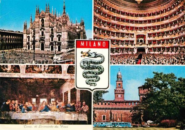Milano Duomo Teatro alla Scala Cena di Leonard
