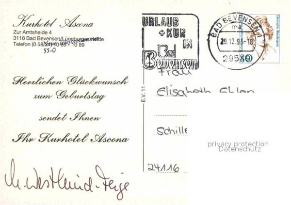 Bad Bevensen Kurhotel Ascona – Bild 2