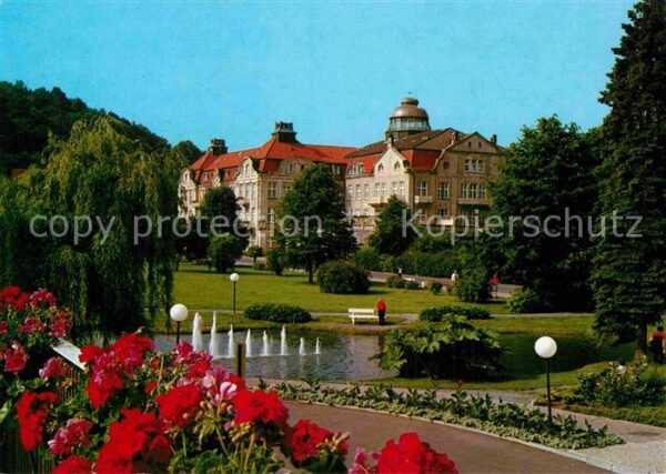 Bad Salzschlirf Kurhotel Badehof Kurpark